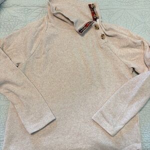 J. Crew Button Neck Sweatshirt